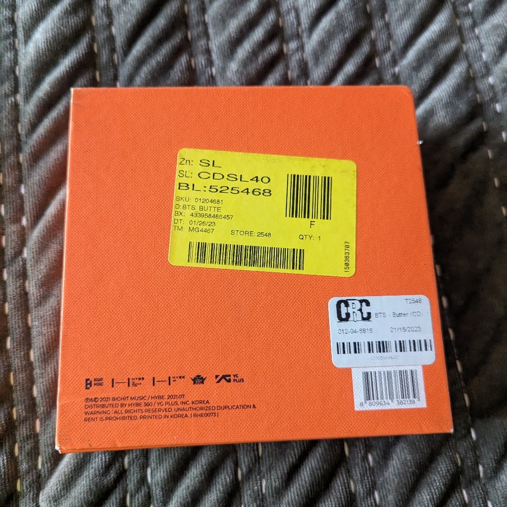 NEW IN BOX BTS Butter Album Peaches - Picture 6 of 8